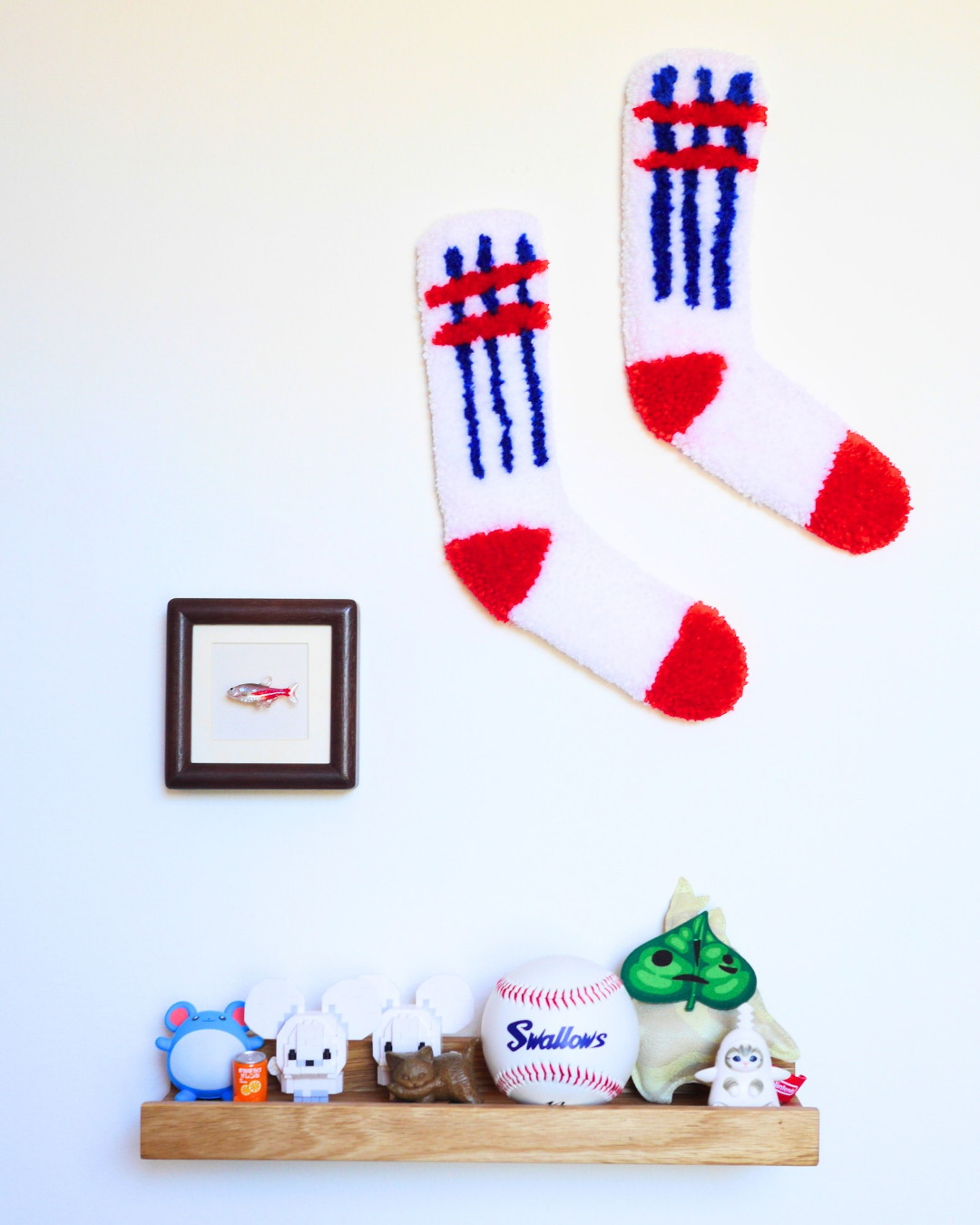 Tufted Pair of Socks