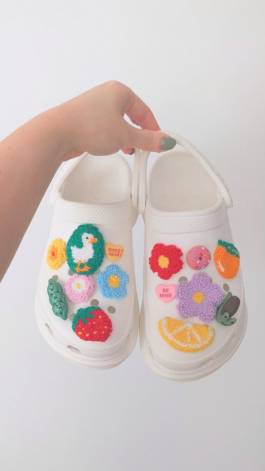 Animals & Objects Punch Shoe Charms