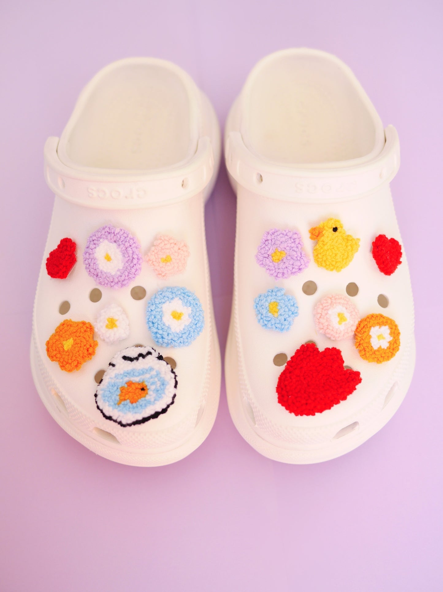 Animals & Objects Punch Shoe Charms