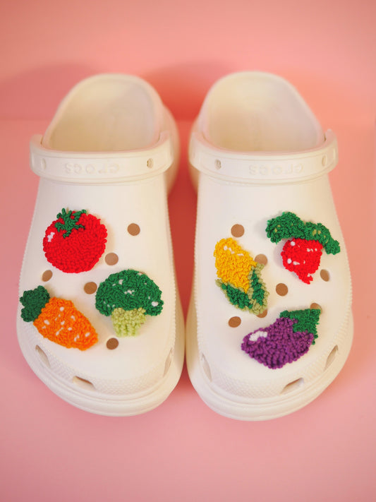 Veggie Punch Shoe Charms