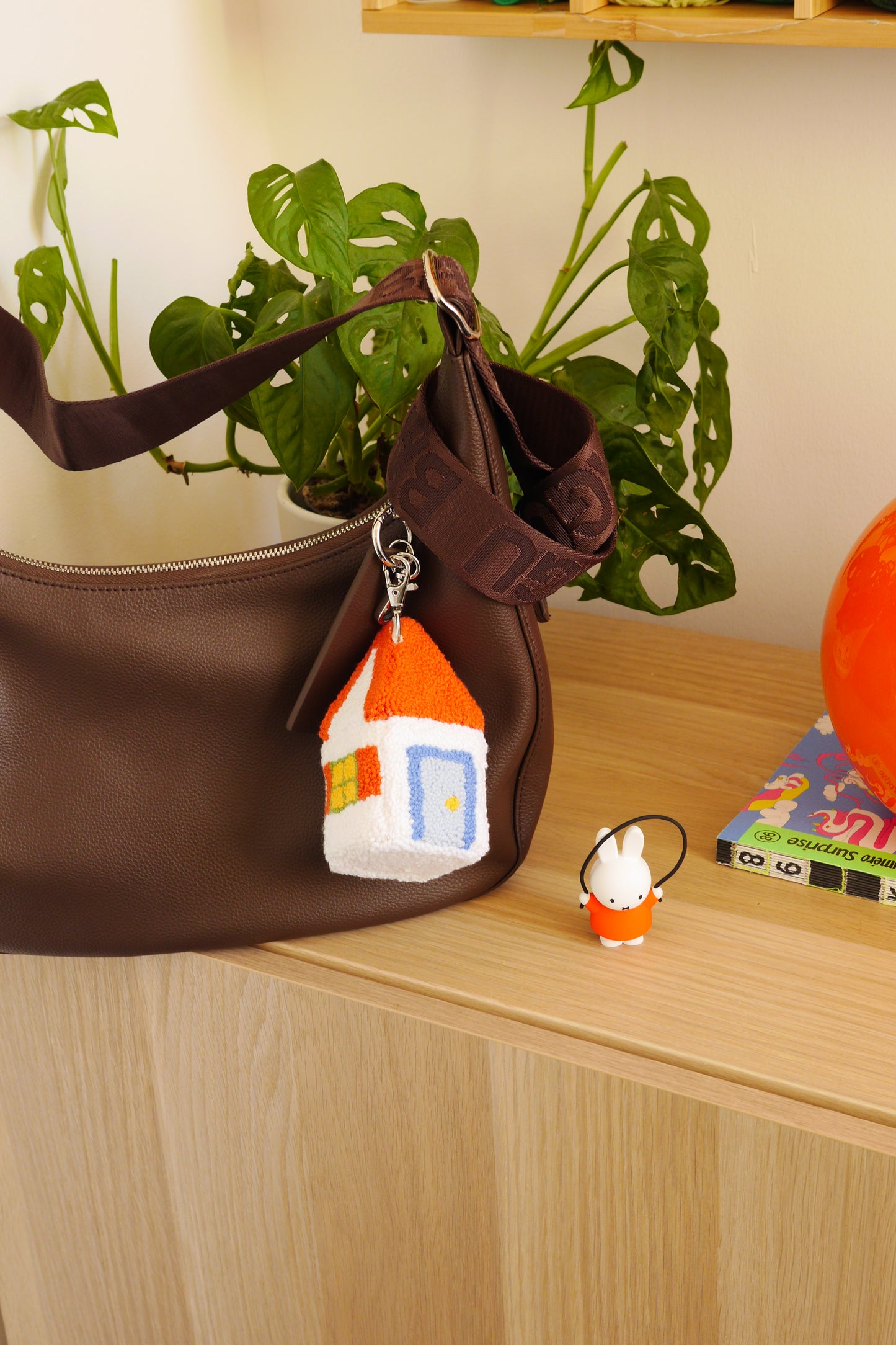 Miffy's House Bag Charm (B-Grade)