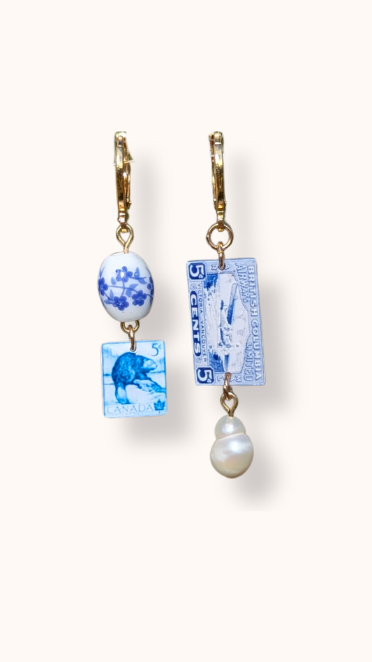 Canadian Correspondence earrings