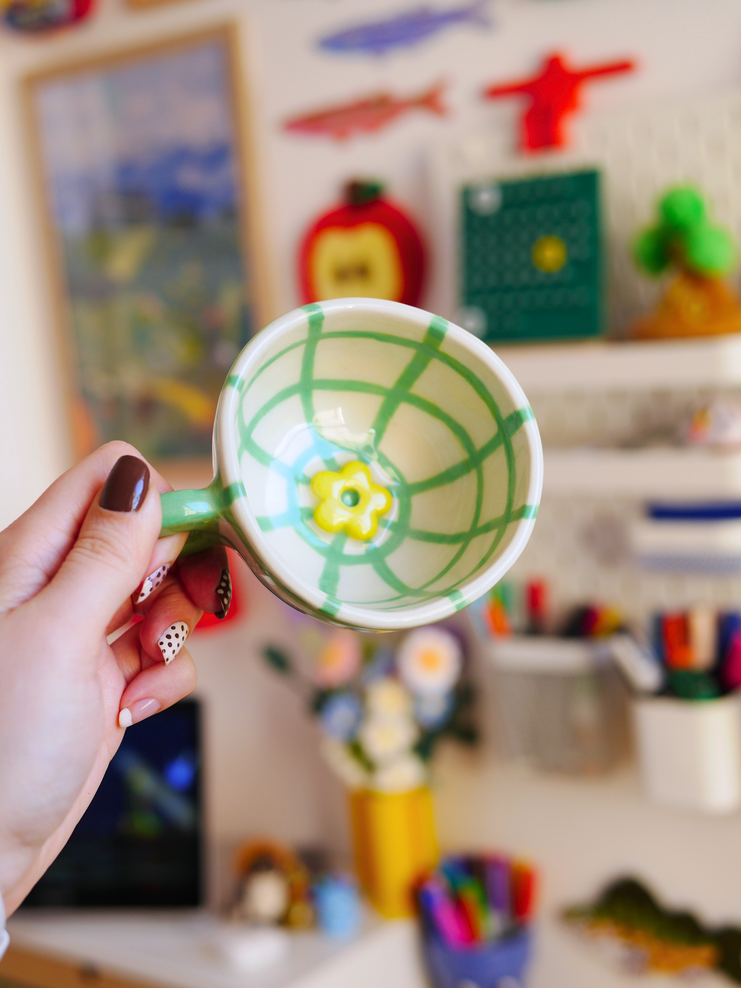 Lil Green Teacup