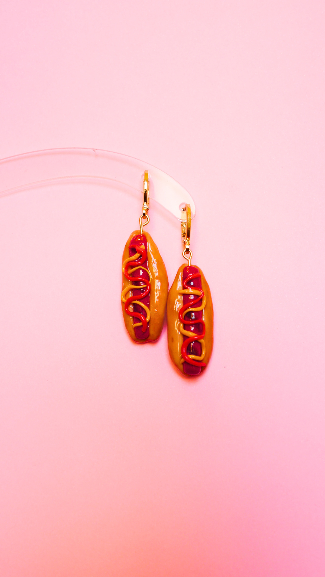 Hot Dog Earrings