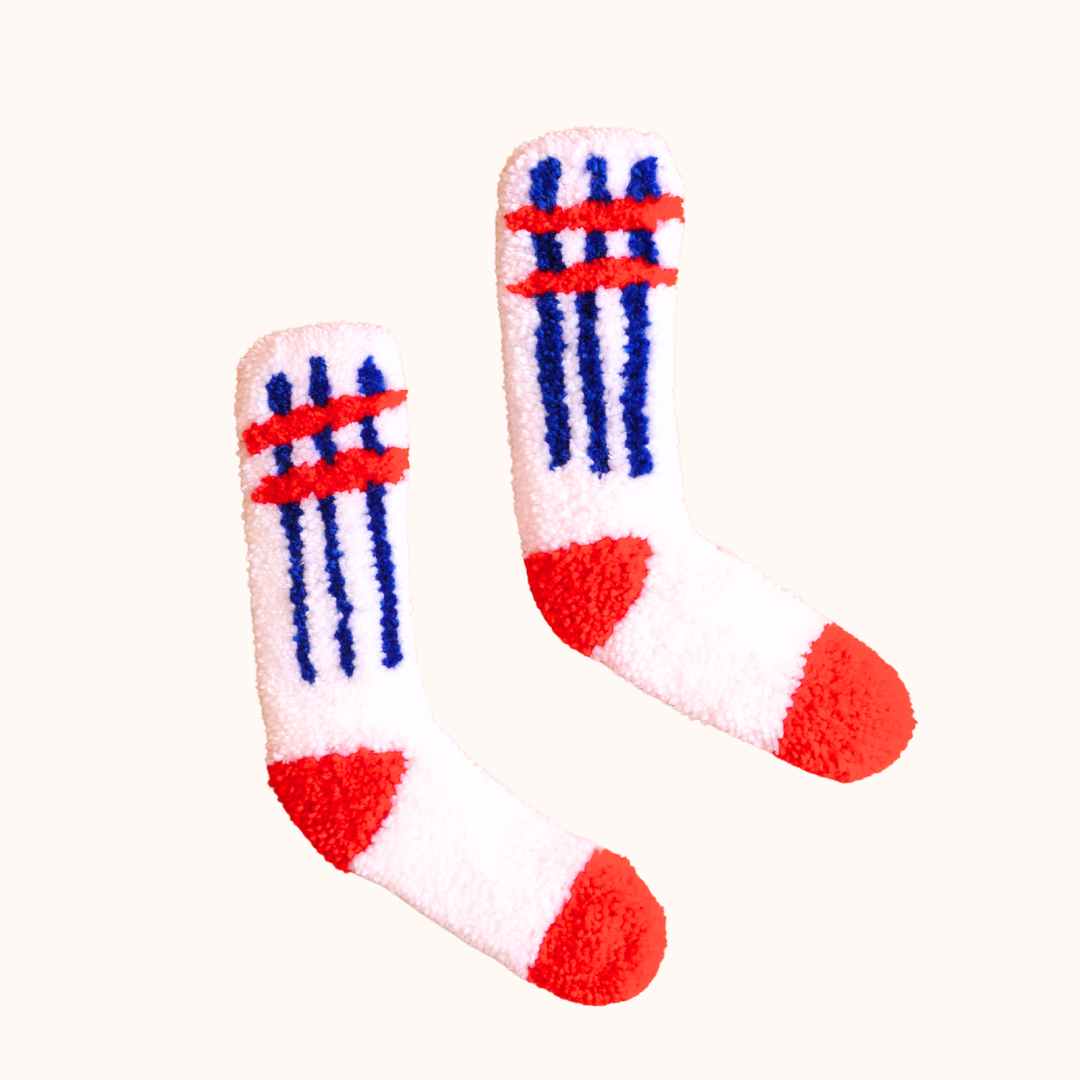 Tufted Pair of Socks