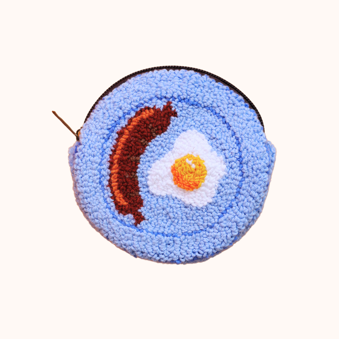 Sausage n' Egg Plate Wallet