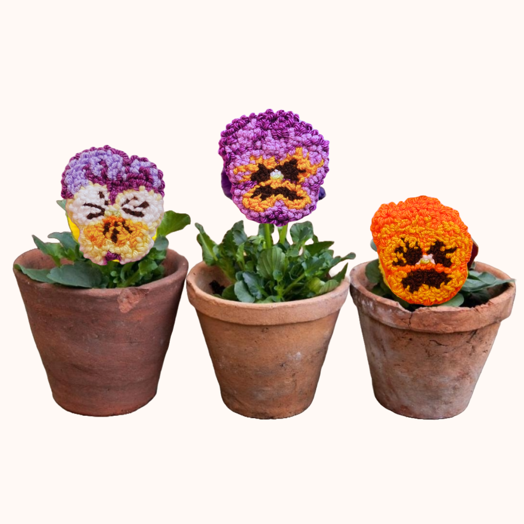 Flower Punch Shoe Charms