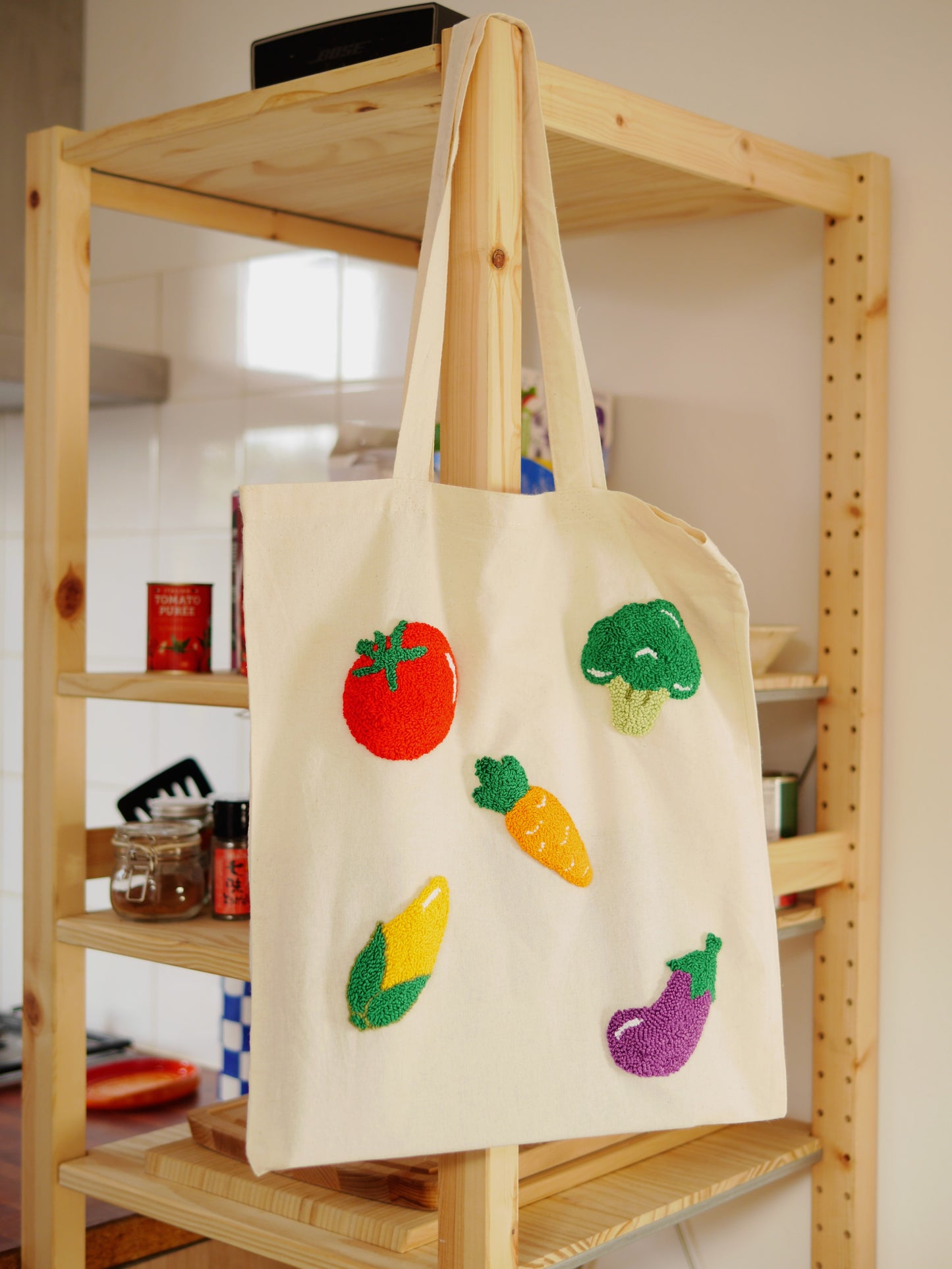 Veggie Harvest Tote Bag