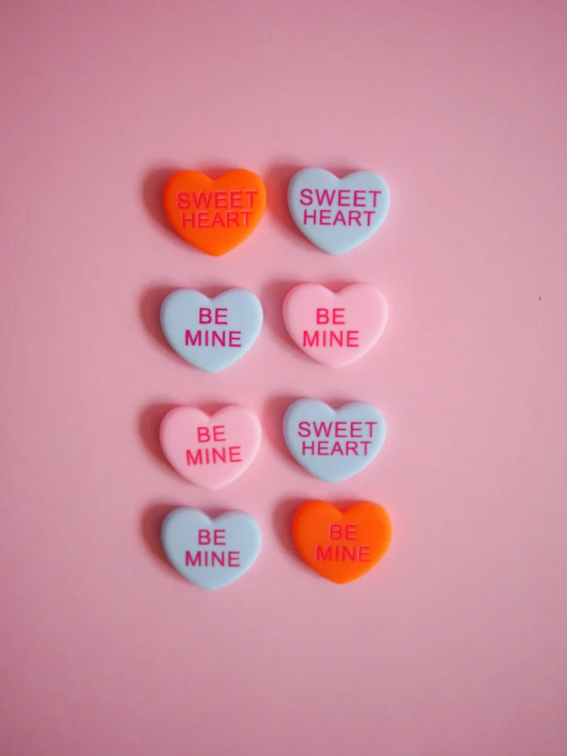 Conversation Heart Shoe Charm