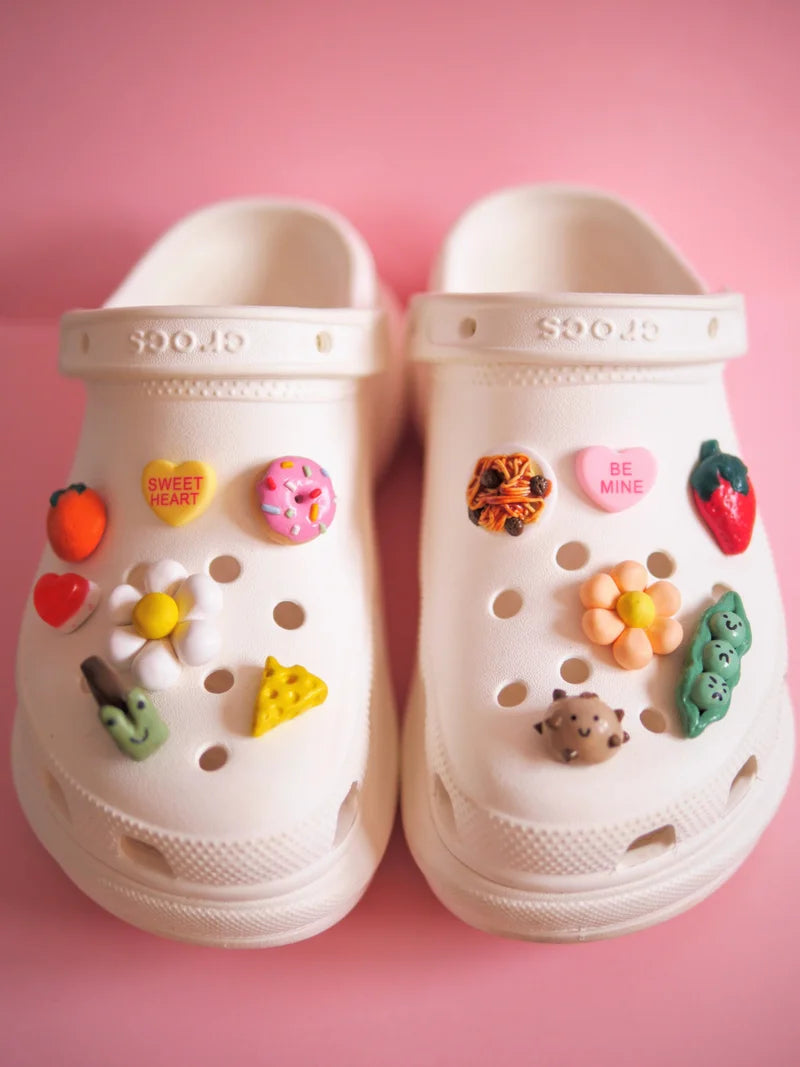 Conversation Heart Shoe Charm