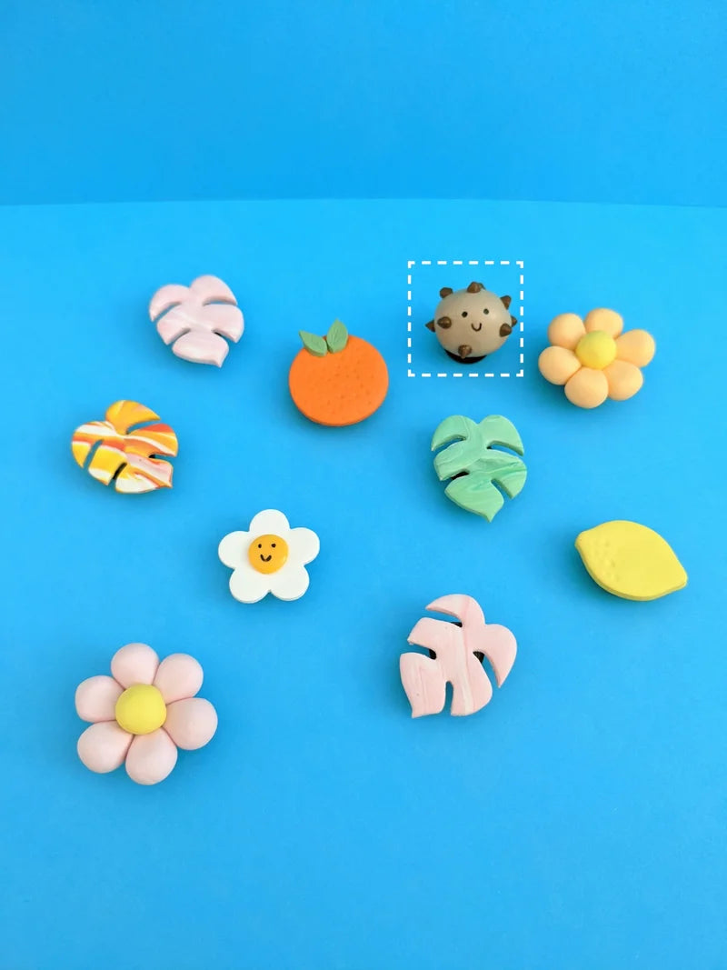 All Handmade Clay Shoe Charms
