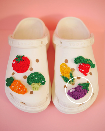 Veggie Punch Shoe Charms