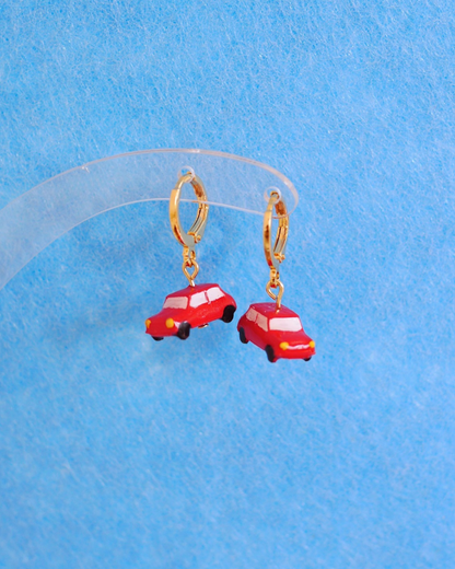 Tiny Car Earrings