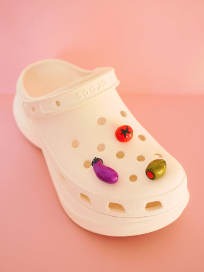 Tomato Shoe Charm