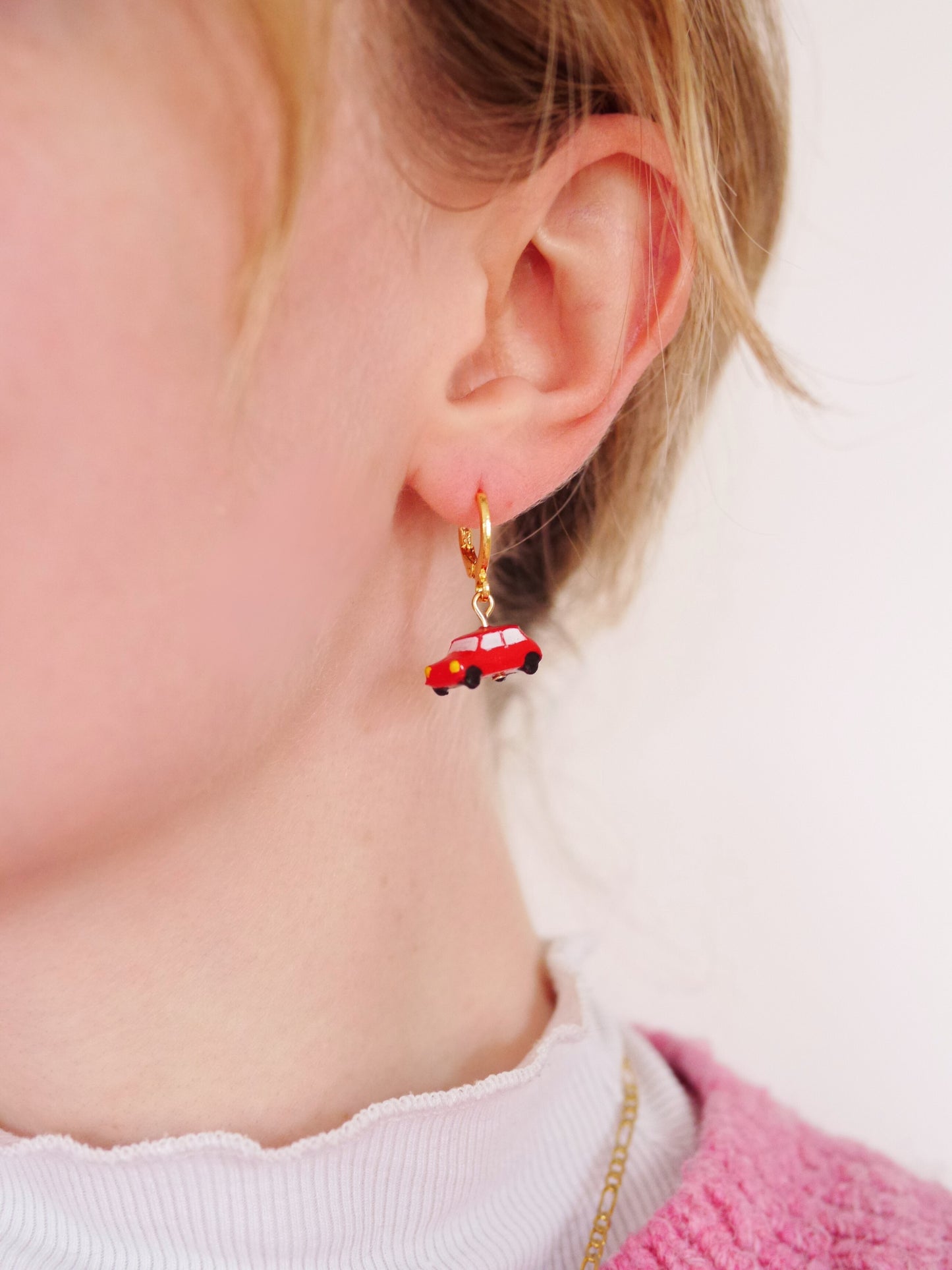 Tiny Car Earrings