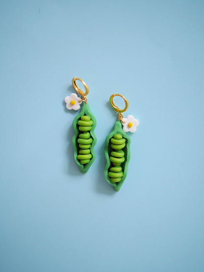 Peapod Doodle Earrings