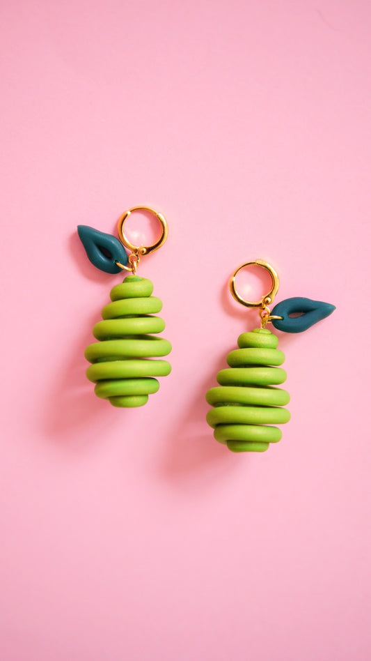 Pear Doodle Earrings