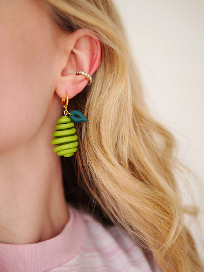 Pear Doodle Earrings