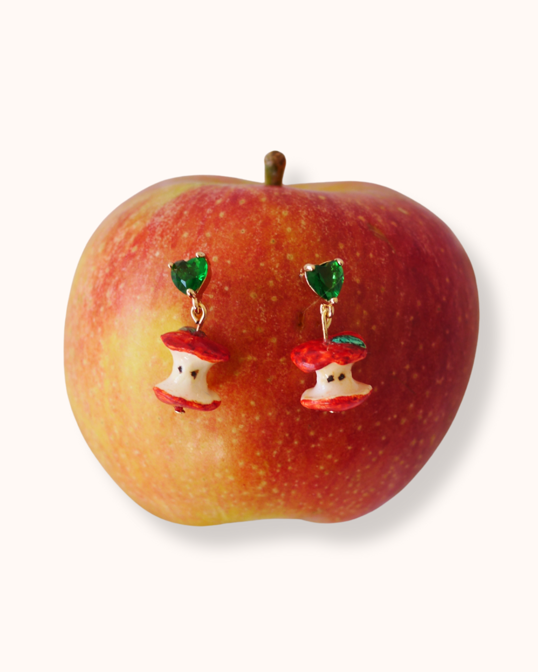 Apple Core Earrings