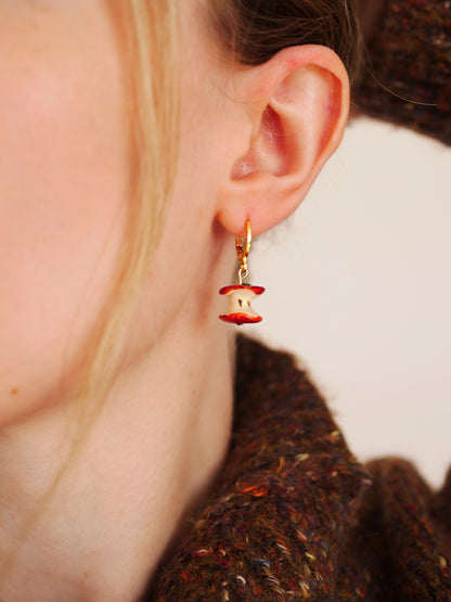 Apple Core Earrings