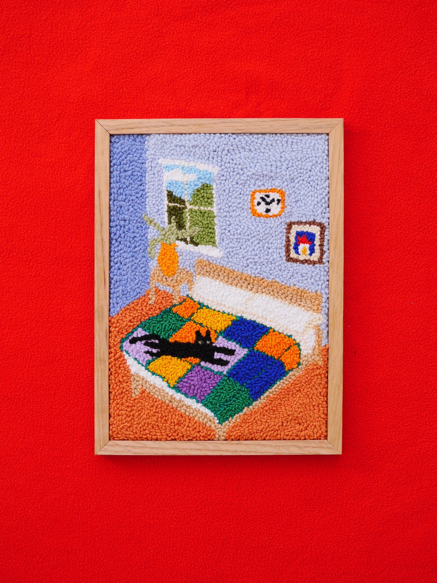 Framed Bedroom Scene