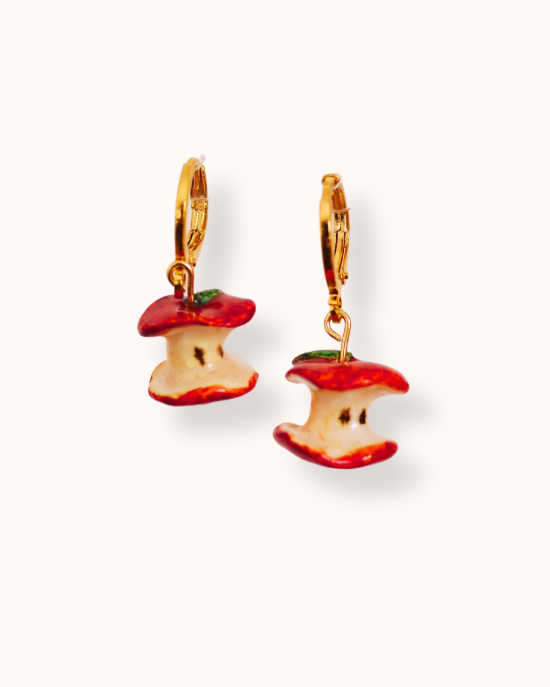 Apple Core Earrings