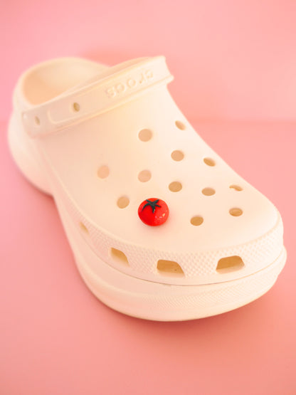 Tomato Shoe Charm