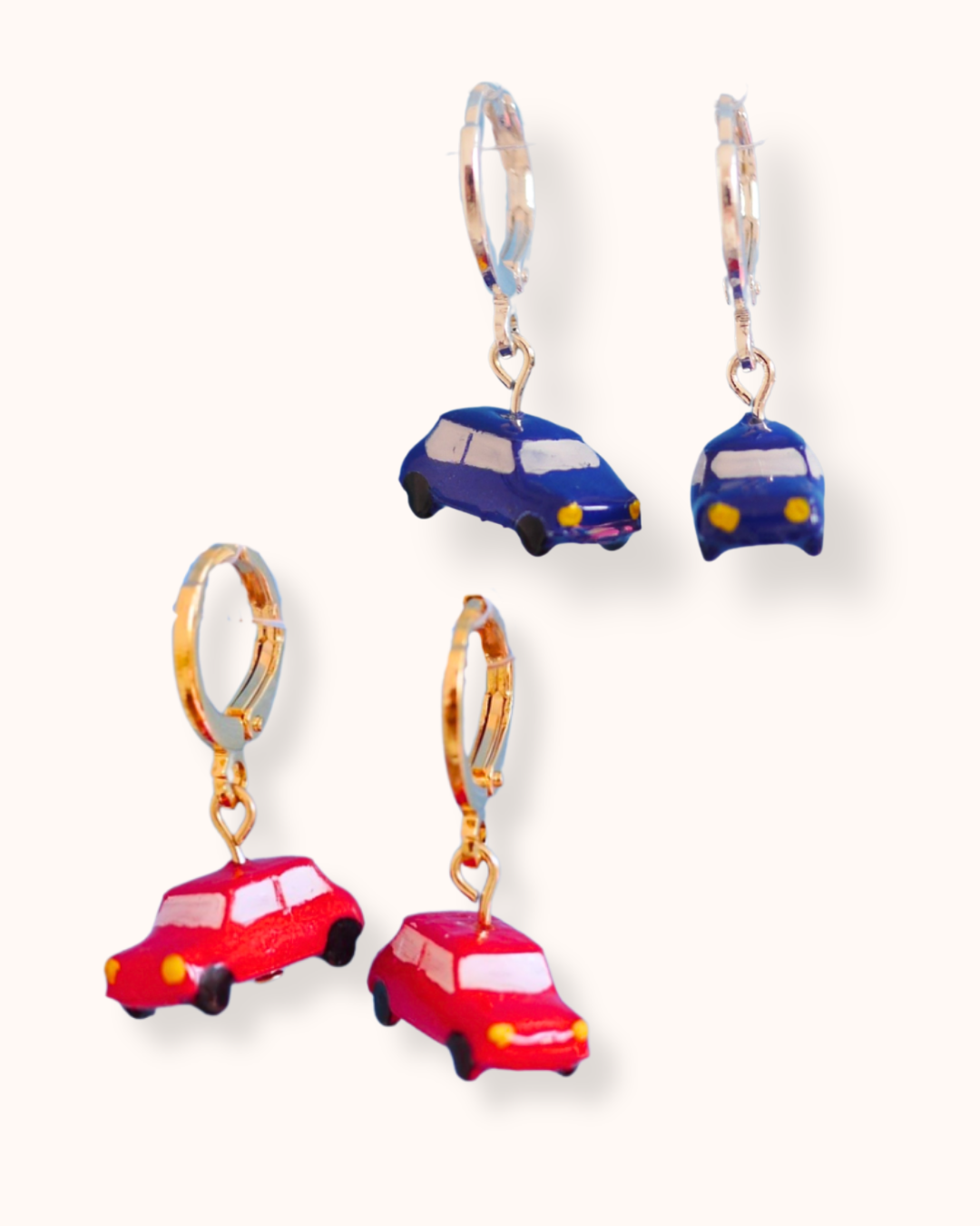 Tiny Car Earrings