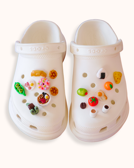 All Handmade Clay Shoe Charms