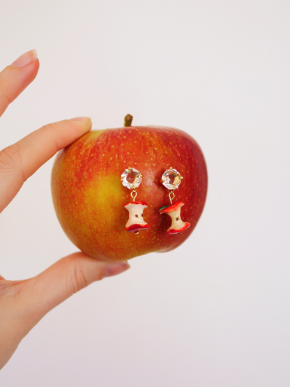 Apple Core Earrings