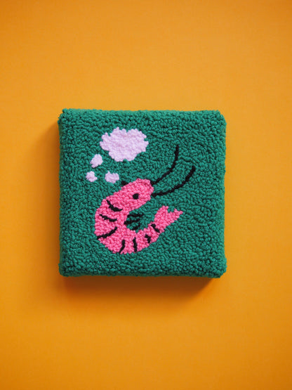 Thinkin' Shrimp Wall Tile