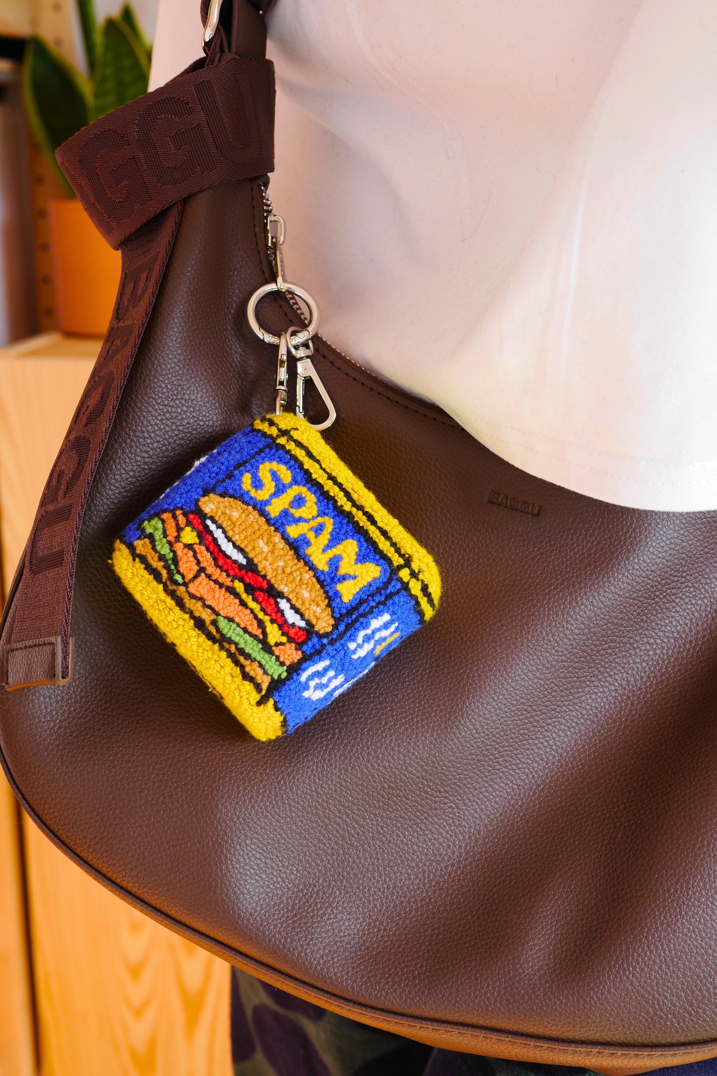 Spam Can Bag Charm