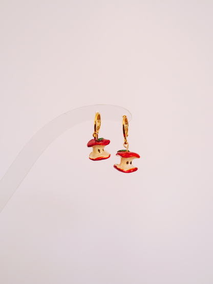 Apple Core Earrings