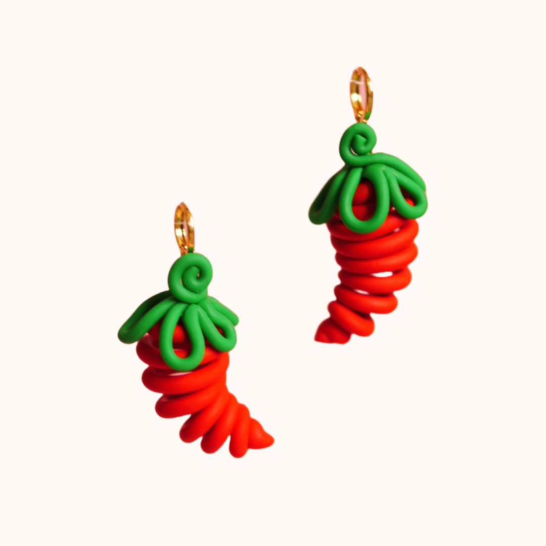 Chili Doodle Earrings