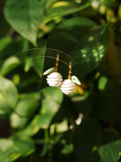 Snowberry Doodle Earrings