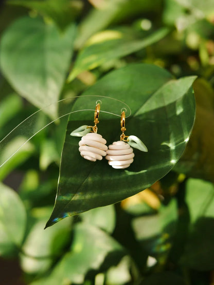 Snowberry Doodle Earrings